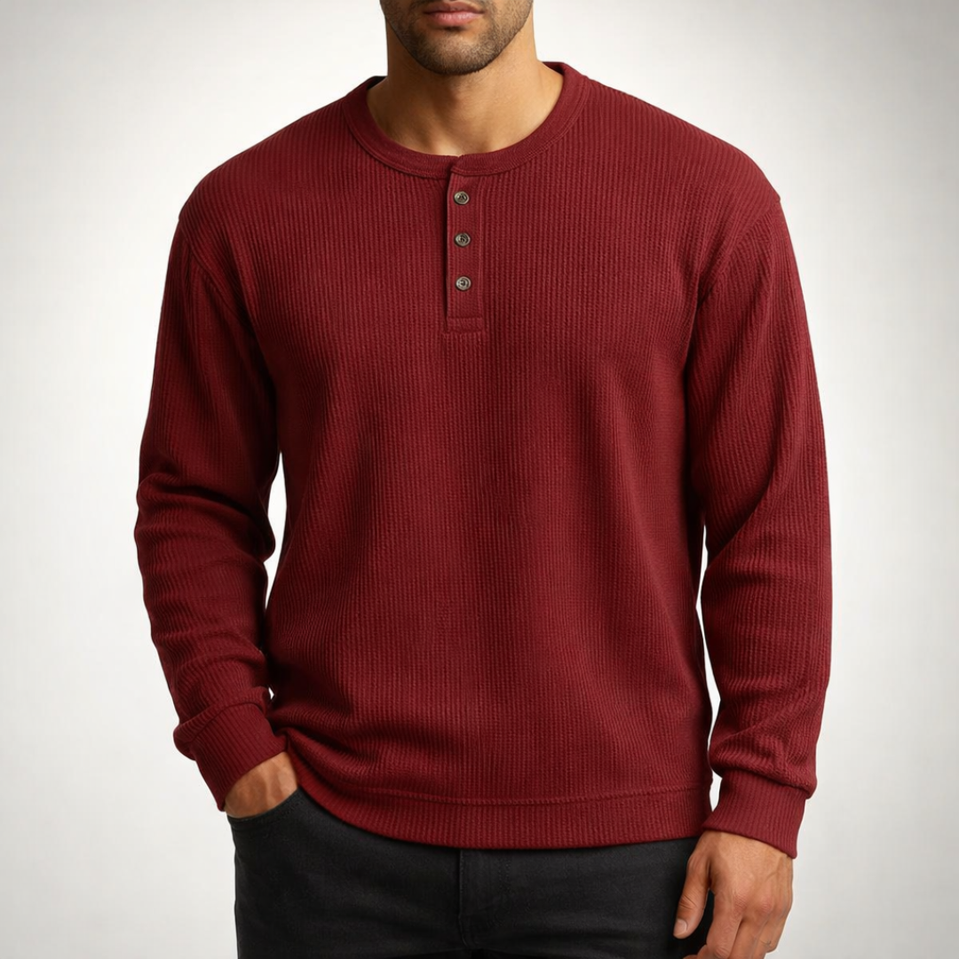 Westbrook Waffle Henley
