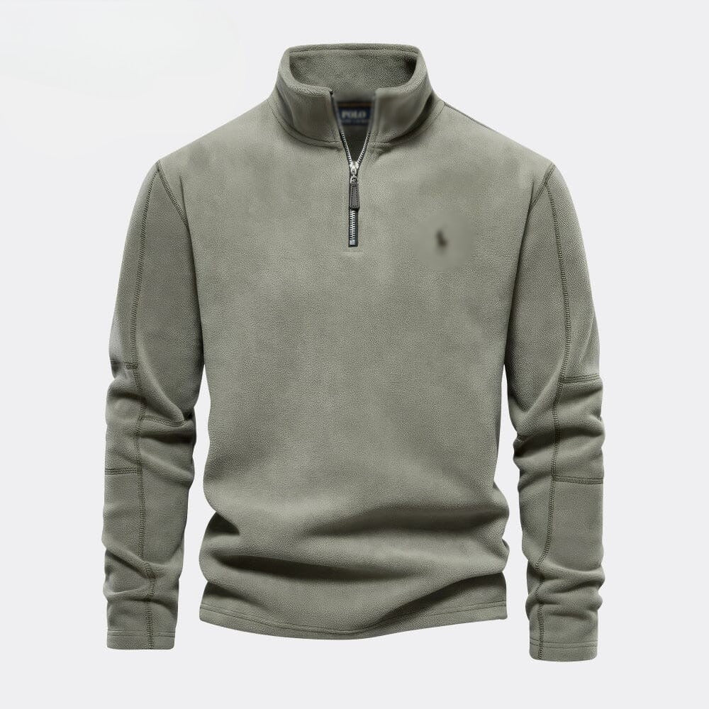 Pull en laine tricotée à torsades