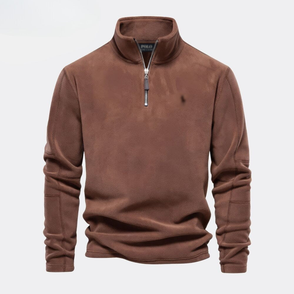 Pull en laine tricotée à torsades